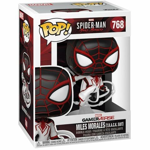 Figurine Funko Pop! N°768 - Spider-man Miles Morales - T.r.a.c.k. Suit